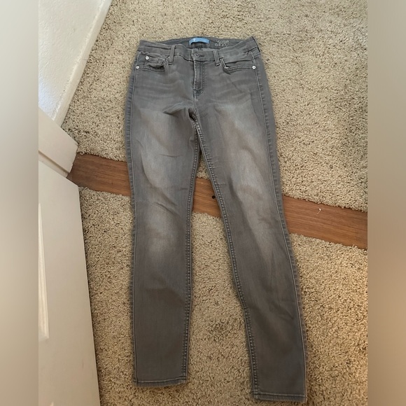 Denim - Women's Gray seven skinny Jeans